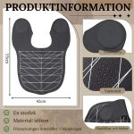 Vattentät frisörkappa med geometriskt mönster för salong