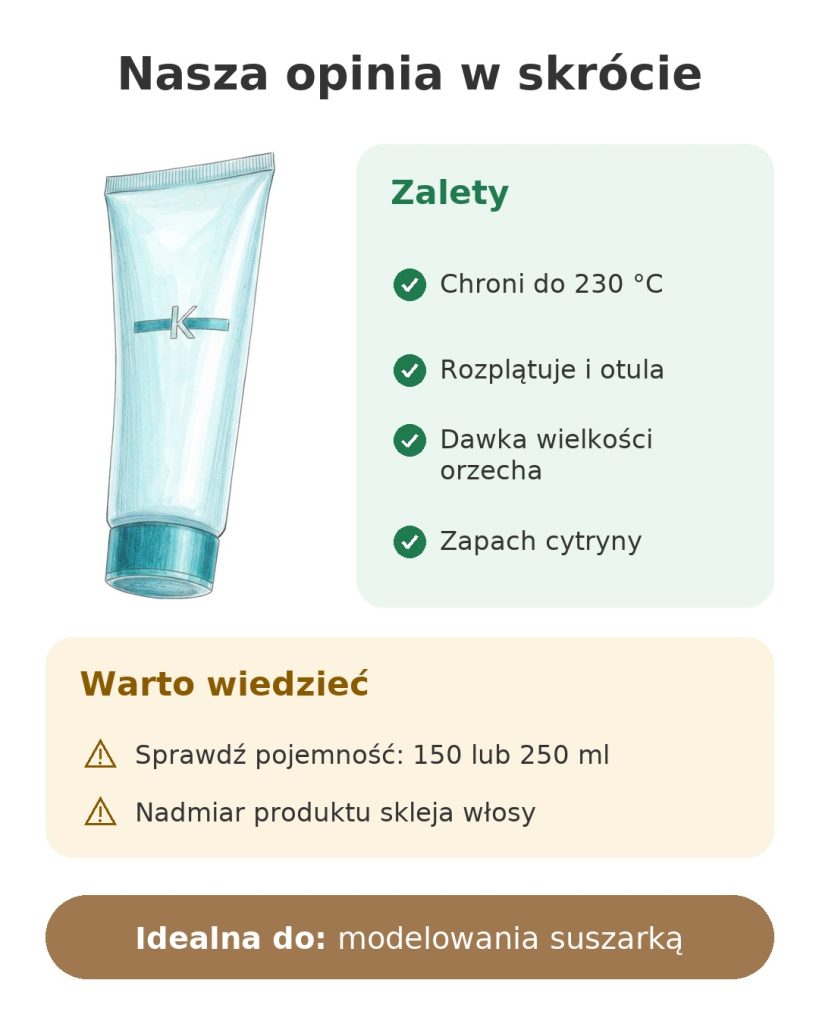 Nasza opinia w skrócie o kuracji Kérastase chroniącej przed ciepłem – mocne strony i uwagi