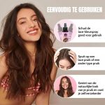 Onderhoudsset voor pruiken met was, pruikkappen en oplosmiddel