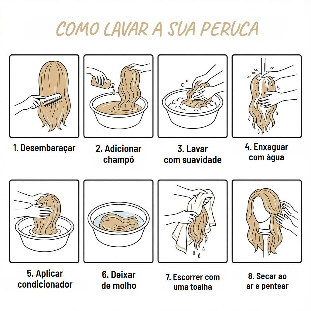 Peruca lace front castanha encaracolada de cabelo natural com renda HD transparente