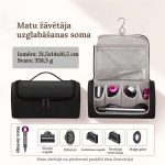 Uzglabāšanas soma matu žāvētājam un frizēšanas rīkiem - Melna
