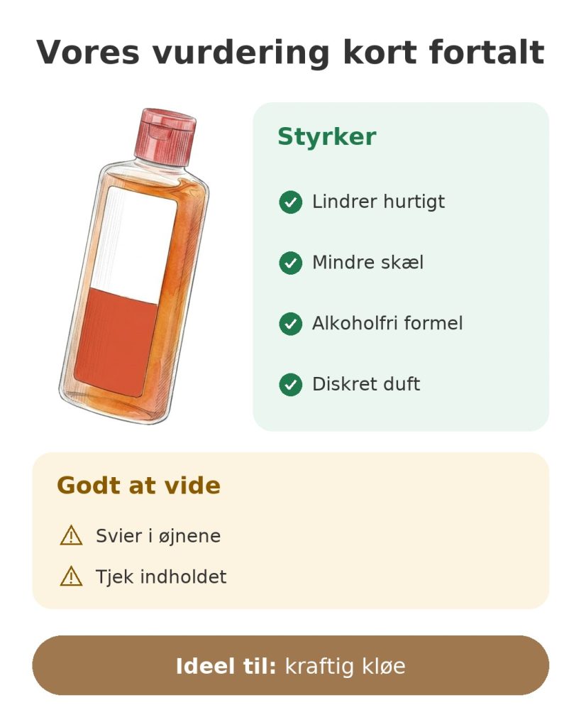 Vores vurdering kort fortalt af Neutrogena-shampooen