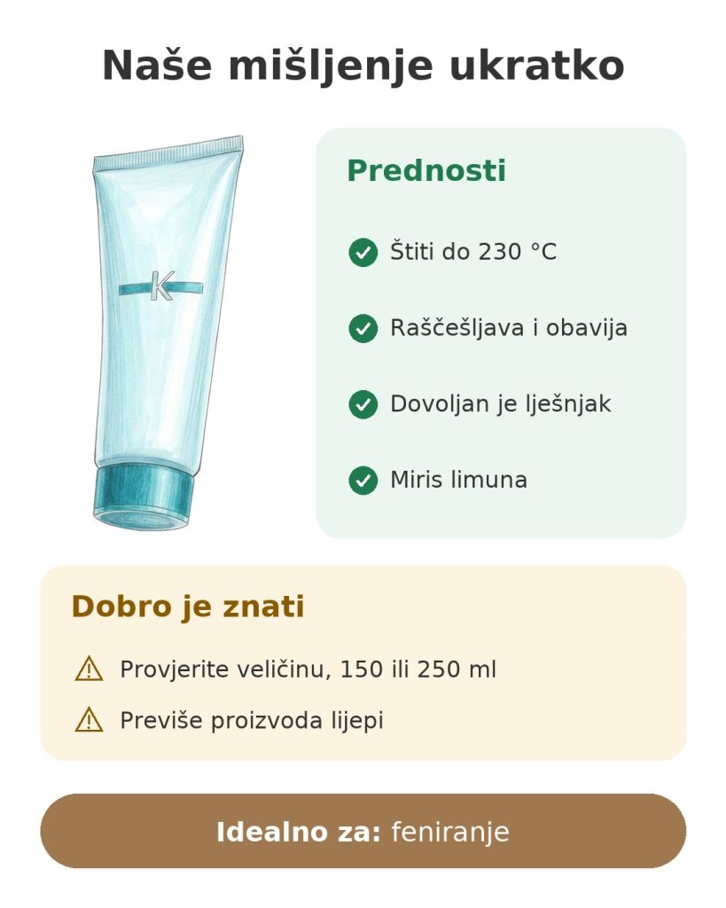 Njega Kérastase Résistance Ciment Thermique Naše mišljenje ukratko o njezi Kérastase za feniranje