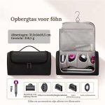 Opbergtas voor föhn en stylinggereedschap - Zwart
