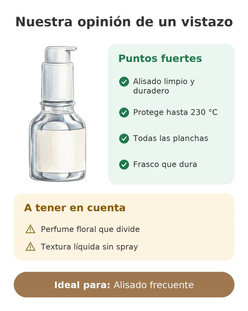 Sérum Steampod de L'Oréal Professionnel Nuestra opinión de un vistazo sobre el sérum protector Steampod