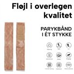 Skridsikkert parykbånd med justerbar velcro