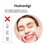 Skridsikkert parykbånd med justerbar velcro
