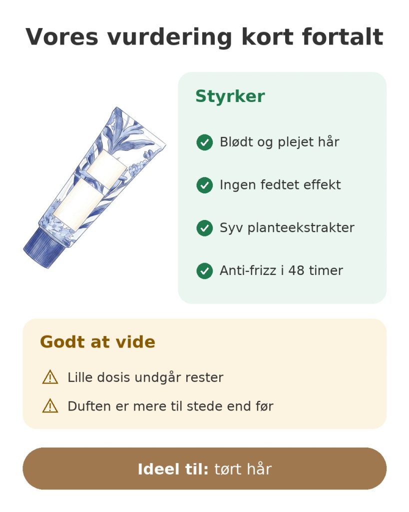 Vores vurdering kort fortalt af Phyto 7 Elixir med syv planteekstrakter til tørt hår