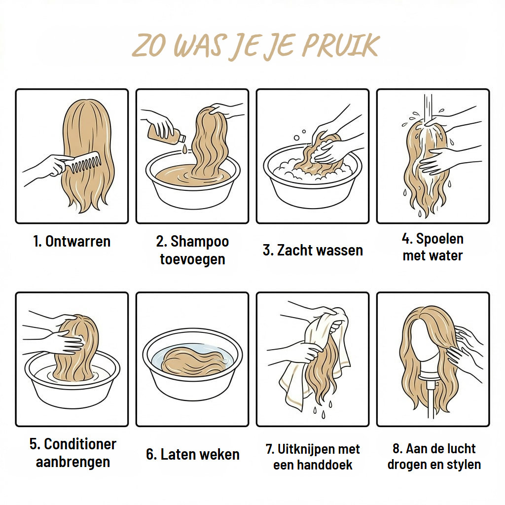 Bruine gekrulde lace front pruik van echt haar met transparant HD-kant