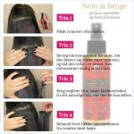 Limfjerner-spray til parykker og hårextensions