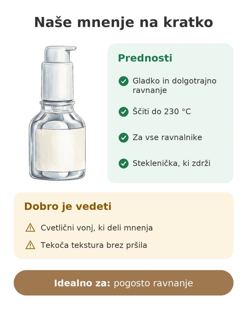Naše mnenje na kratko o serumu za zglajevanje Steampod