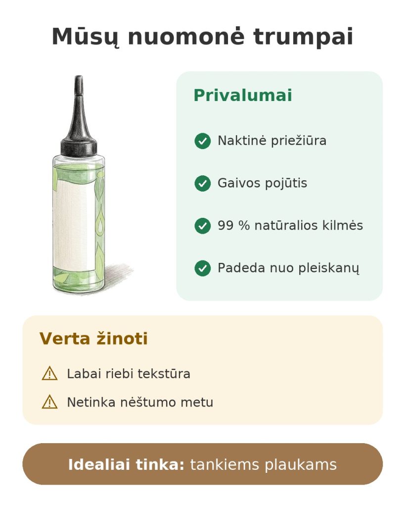 Mūsų nuomonė trumpai apie serumo Activilong – privalumai ir į ką atkreipti dėmesį