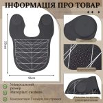 Водонепроникна накидка для стрижки з геометричним візерунком для перукарні