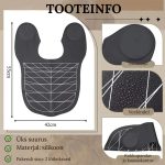Geomeetrilise mustriga veekindel juuksurikeep salongile