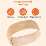 Neslystanti peruko juosta su reguliuojamu lipniuoju užsegimu
