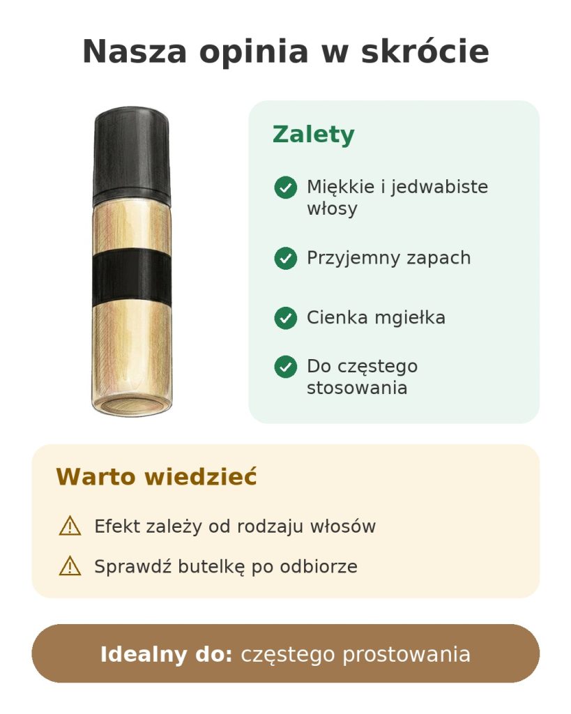 Spray termoochronny ghd Bodyguard Nasza opinia w skrócie o sprayu GHD do włosów miękkich i jedwabistych z cienką mgiełką