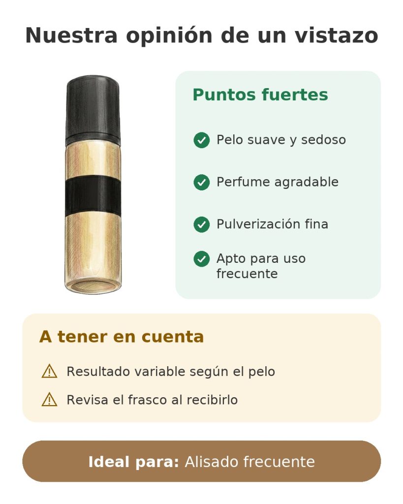 Spray termoprotector ghd Bodyguard Nuestra opinión de un vistazo sobre el spray GHD para el pelo suave y sedoso, con pulverización fina