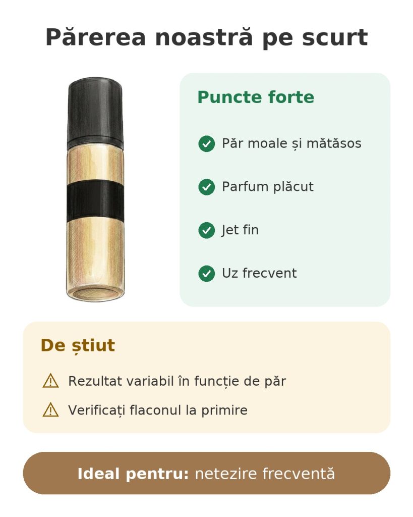 Părerea noastră pe scurt despre spray ghd pentru netezirea părului, puncte forte, de știut și utilizare ideală