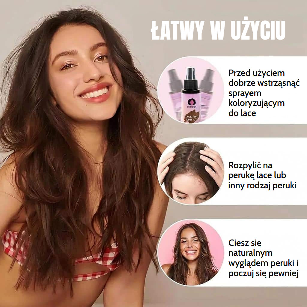 Zestaw do pielęgnacji peruk z woskiem, czepkami i rozpuszczalnikiem