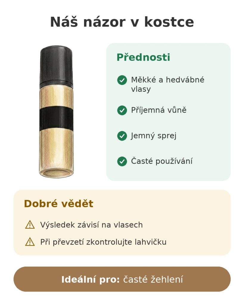 Tepelně ochranný sprej ghd Bodyguard Náš názor v kostce na sprej ghd na žehlení vlasů: silné stránky, na co dát pozor a ideální použití