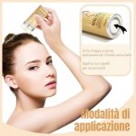 Stick di cera idratante per capelli alla cera d'api e all'olio di avocado