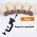 Kit supporto testa per parrucca con accessori