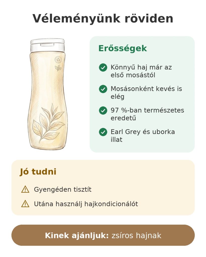 Véleményünk röviden: tisztító sampon, erősségekkel és tudnivalókkal