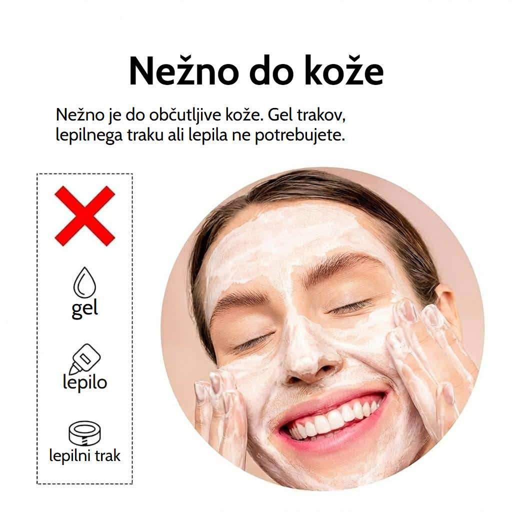 Protizdrsni trak za lasuljo z nastavljivim ježkom