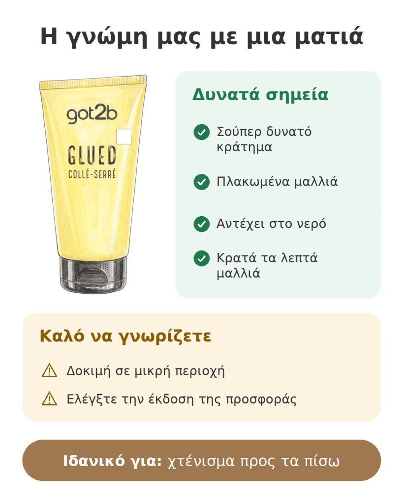 Η γνώμη μας με μια ματιά για το τζελ got2b Ultra Glued