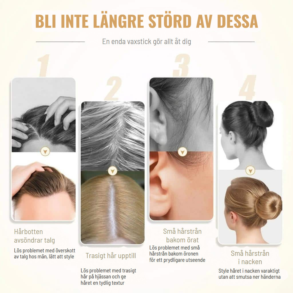 Fuktgivande stylingstick med bivax och avokadoolja