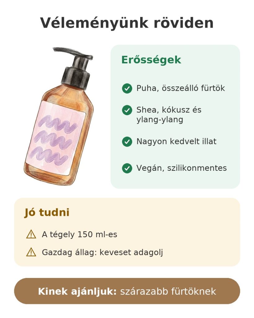 Véleményünk röviden: vegán göndörítő krém shea vajjal, kókusszal és ylang-ylanggal