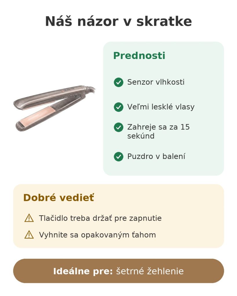 Náš názor v skratke na žehličku na vlasy Remington Keratin Protect